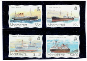 MONTSERRAT 1984 Packet Boats CV $2.20 - Picture 1 of 1