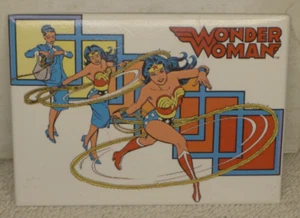 Wonder Woman Transformation & Lasso Fridge Magnet 3 1/2" x 2 5/8" ATA-Boy - Picture 1 of 6