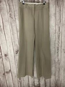 ELIE TAHARI Ladies Beige Wide Leg Trousers UK 6 Stretch - READ - Picture 1 of 23
