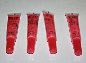 Milani Glossy Tubes Ultra Lip Shine Lip Gloss #14 Smoothie Lot Of 4 Sealed - Picture 1 of 2