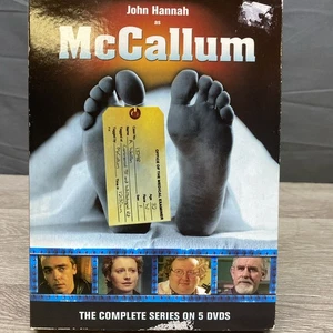 John Hannah as McCallum Complete Series 5 DVD Box Set Suspense Mystery - Picture 1 of 2