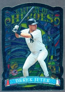 Topps Gallery Jumbo 1998 galería de héroes de gran tamaño Derek Jeter #GH2 - Imagen 1 de 2