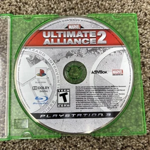 Marvel: Ultimate Alliance 2 (PlayStation 3, 2009) **SOLO DISCO** - Imagen 1 de 2