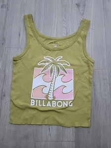 women's billabong crop tank top M - Picture 1 of 4