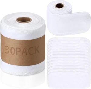 30 Stück Wiederverwendbare Toilettenpapier Handtücher Bidet Waschbar Weiß  - Bild 1 von 6