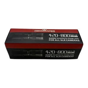 Teleobjetivo Commander Optics 420-800 mm f/8,3-16 MF nuevo - Imagen 1 de 2