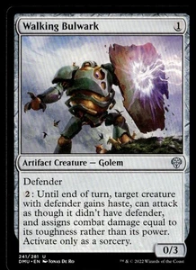 2022 Dominaria United Walking Balwark Espansione/Non Comune #241 - Foto 1 di 2