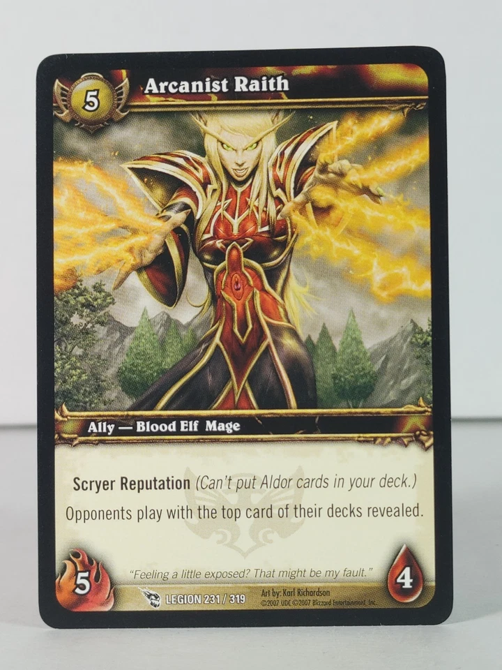 Arcanist Raith - March of the Legion - 231/319 - singles - Common - Image 1 of 1