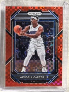 2022/2023 Panini Prizm Red Checkered Wendell Carter Jr. #46/75 - Bild 1 von 3