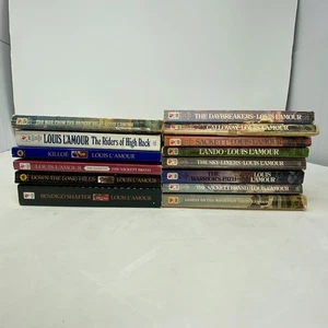 (14) Western Book Lot LOUIS L’AMOUR Mixed Titles Paperback - Bild 1 von 4