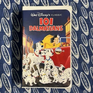 101 DALMATIONS 1992 VHS Tape Walt Disney's Black Diamond Classic VHS1263 RARE! - Picture 1 of 7