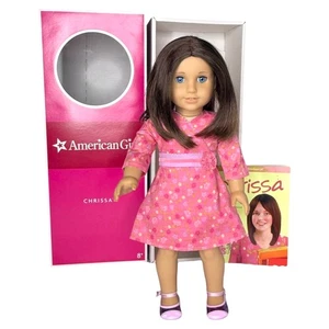 De Colección American Girl CHRISSA Niña del Año MUÑECA CONOCER CONJUNTO Zapatos de Vestir Libro CAJA - Imagen 1 de 12