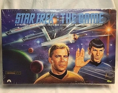 Star Trek: The Game, ограниченное коллекционное издание настольная игра, 1992, пронумерованный новый - Изображение 1 из 4