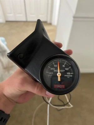 TRD Boost Gauge Black OEM Rare Tacoma/4Runner - Image 1 of 3