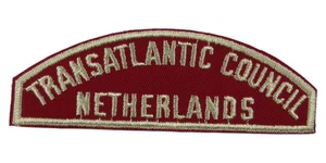 Transatlantic Netherlands RWS Red & White Strip CSP WHT Bdr (ZC375) - Picture 1 of 2