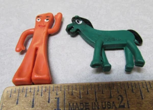 1990s Gumby and Pokey Gumball toys, movie inspired toys, great collectibles - Picture 1 of 3