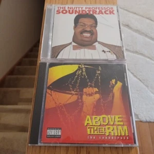 Above The Rim & The Nutty Professor Soundtracks CD Rap Hip Hop Lot Gangsta G 90s - Imagen 1 de 13