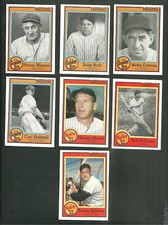 Lot of 12 Nestle Dream Team MLB Baseball Cards 1987-1988 Honus Wagner Babe Ruth