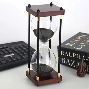 Sanduhren-Set Zeitmesser Timer 30 Minuten Zahnputzuhr Eieruhr Glas Kochen Dekor - Bild 1 von 15