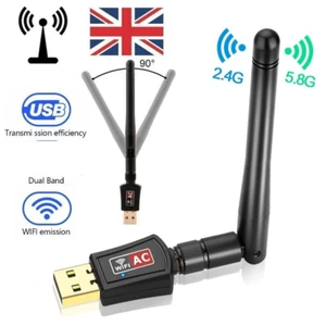 150Mbps Wireless USB WiFi Adapter Dongle LAN 802.11/b/g/n 2.4Ghz Laptop PC - Picture 1 of 13