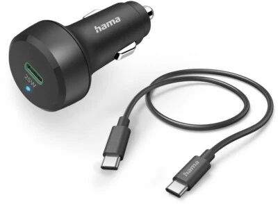 Hama Sonstiges Kfz-Mobilfunk-Zubehör USB-C Kfz-Ladeset (25W)
