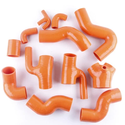 Silicone Radiator Intake Coolant Kit Fit Audi S4 RS4 A6 B5 C5 2.7 Bi-Turbo 97-01 - Изображение 1 из 4