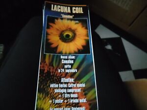 POSTER ADVERT LP  ( 28x10 CM--11" x 4")   LACUNA COIL   COMALIES