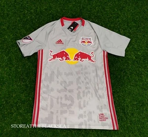 NEW YORK RED BULLS 2019 2020 FOOTBALL SOCCER SHIRT JERSEY ADIDAS L DP4800 - Picture 1 of 5