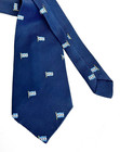 Vintage W.S.S Neck Tie, Blue & White Flag. WSS. Made From Polyester