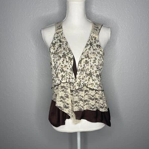 Damen Weste groß Julie & Jewels Blumen Spitze Vest gebraucht - Bild 1 von 6