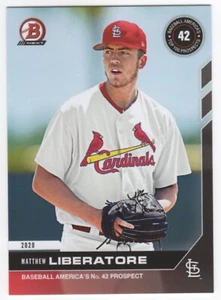 MATTHEW LIBERATORE 2020 Bowman Next Wave 1 Topps Now #T7 (Print Run #/770) - Picture 1 of 1