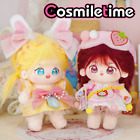 No attributes Flower Fairy Rose 20cm Plush Doll Skirt Clothes Dress Up Anime Toy