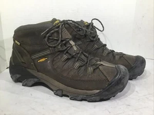 Botas de Senderismo Keen Para Hombres Talla 12 EU 46 Targhee II Cuero Marrón Medio WP ZK-27 - Imagen 1 de 10