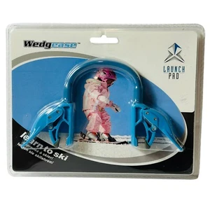 Almohadilla de lanzamiento Wedgease aprender a esquiar fácil clip sistema seguro niños niños NUEVO - Imagen 1 de 4