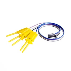 Analizzatore Logico Sonda Cavo Test SMT IC Clip Linea 10 Canali Giallo 30cm - Foto 1 di 4
