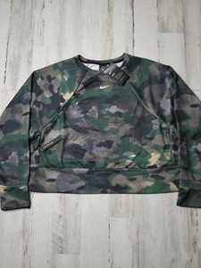 Nike Dri-Fit Calce Suelto Camuflaje Polar Entrenamiento Cuello Redondo CD5421-723 Para Mujer Talla L - Imagen 1 de 9