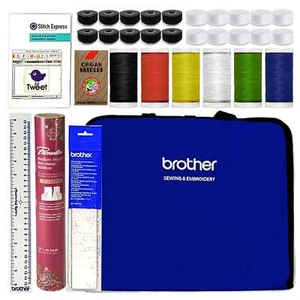 Brother Embroidery Supplies Kit with Digitizing Software - Picture 1 of 3