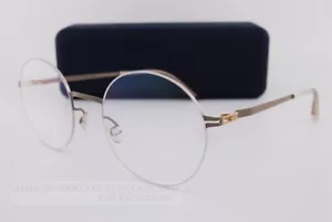 Nuovissima montatura per occhiali da vista MYKITA KAYO champagne oro/grigio talpa uomo donna 49 mm - Foto 1 di 6