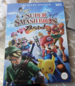 Nintendo Wii SUPER SMASH BROS Brawl Premiere Edition Official Game Guide 2008 - Picture 1 of 3