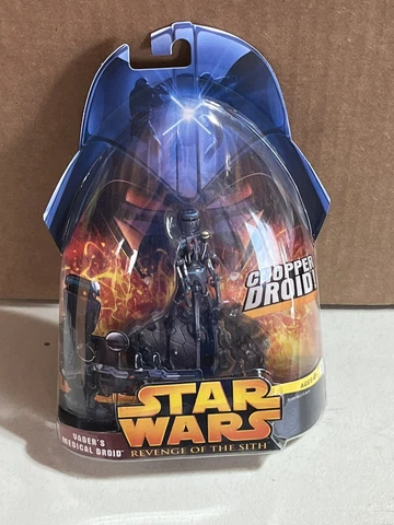 Star Wars Vader's Medical Droid Revenge of the Sith figure Hasbro NEW SEALED 37 Cover