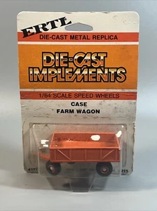 Ertl Die-Cast Implements 1/64 Scale Speed Wheels Case IH Farm Wagon NIP - Picture 1 of 6