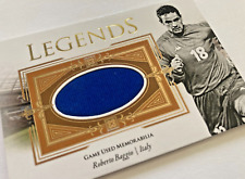 2021 Futera Unique Roberto Baggio Legends Memorabilia Patch Jersey 20/43 #LEG01