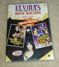 Elviras Movie Macabre - Count Draculas Great Love/Frankensteins Castle w DVD Set