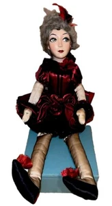 Katherine's Collection Wayne Kleski Retired Coquette Lady Doll Figure “18 - Photo 1 sur 8