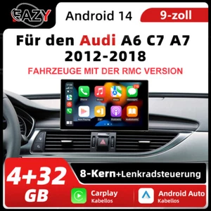 Bezprzewodowy zestaw do modernizacji samochodu Carplay Android do Audi A6 S6 A7 C7 RMC 2012-2018 - Zdjęcie 1 z 13