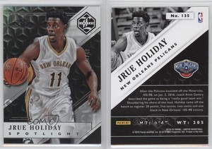 2015-16 Panini Limited Spotlight Silver /49 Jrue Holiday #135