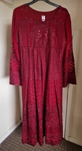 asian pakistani indian wedding/party wear dress - Picture 1 of 8