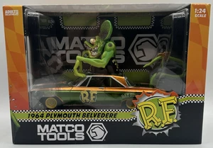 Nuovo con scatola Matco Tools Rat Fink 1964 Plymouth Belvedere scala 1:24 - Foto 1 di 7