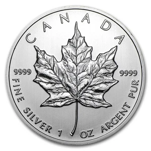 2012 Canada 1 oz Silver Maple Leaf BU - Picture 1 of 2