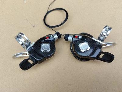 Palanca de cambios SRAM X.0 Carbon 3x9 Trigger Vintage ¡EXCELENTE! - Imagen 1 de 4